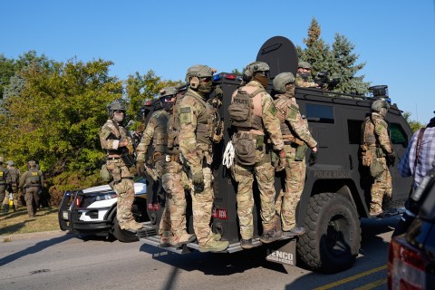 El despliegue de agentes federales en Chicago, Illinois.